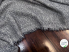TWEED COTON FABRICATION ITALIE BLEU - My Little Coupon
