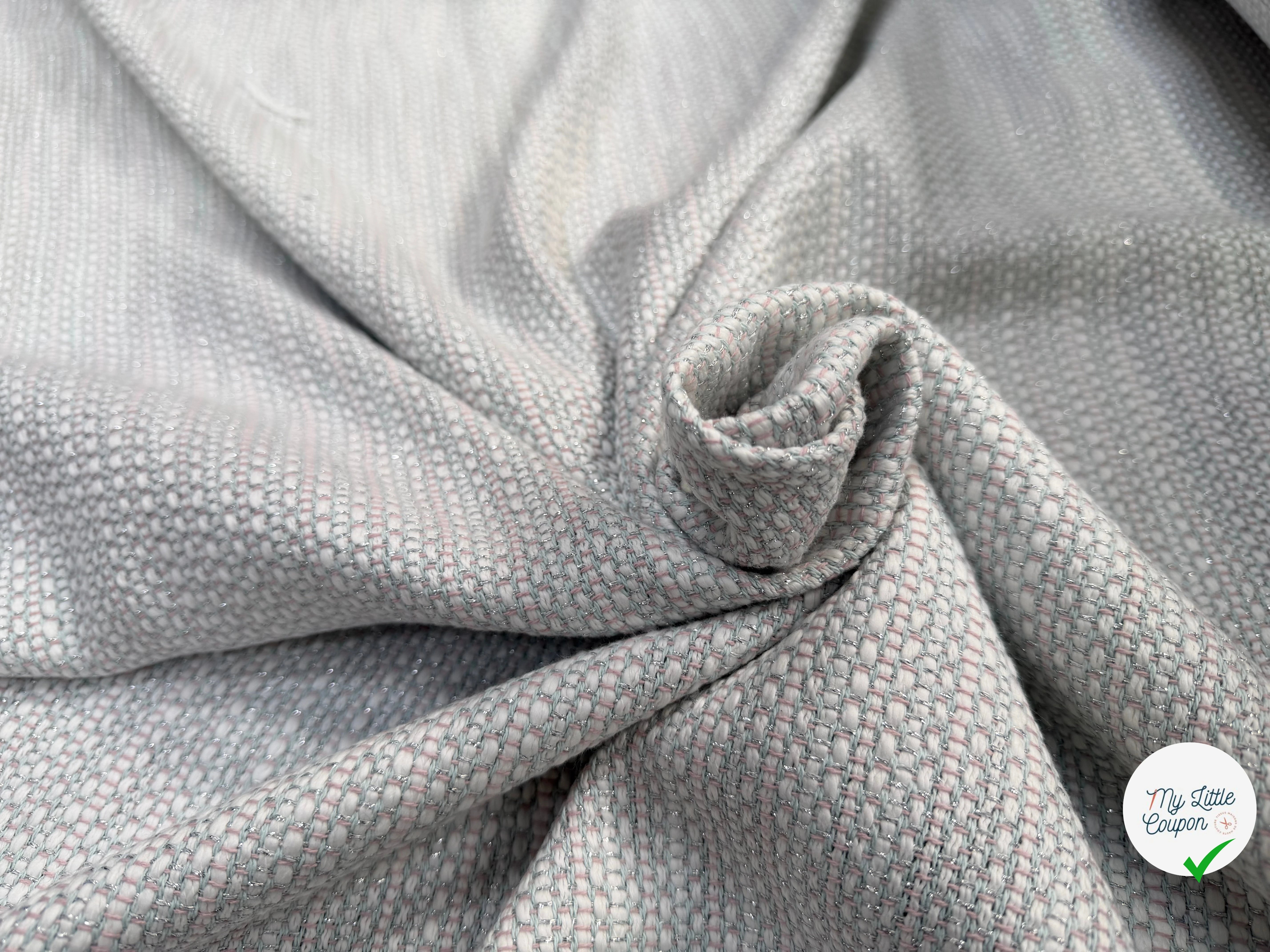 TWEED COTON MI SAISON 4% LUREX - My Little Coupon