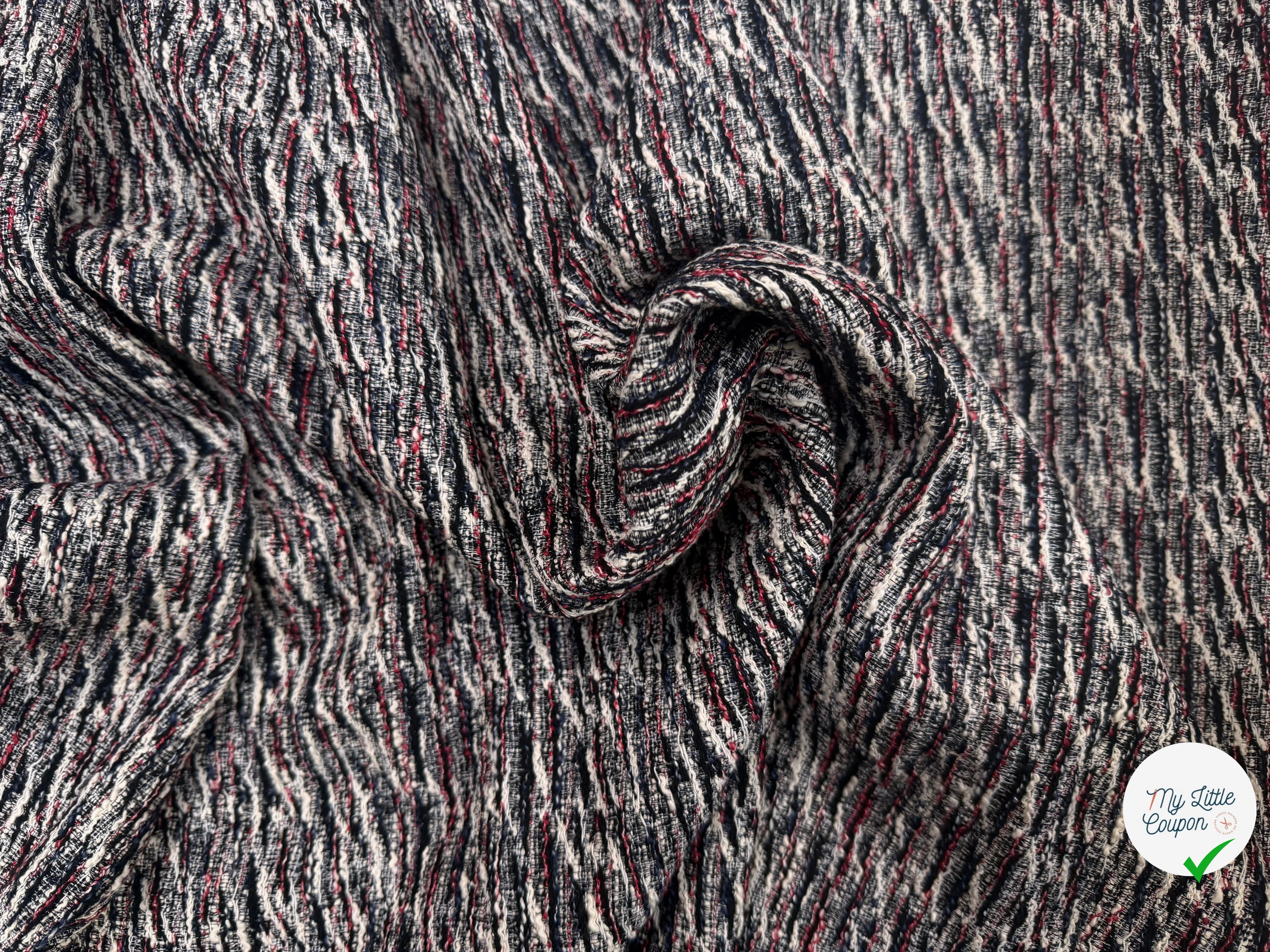 TWEED COTON MULCTILOR MI SAISON - My Little Coupon