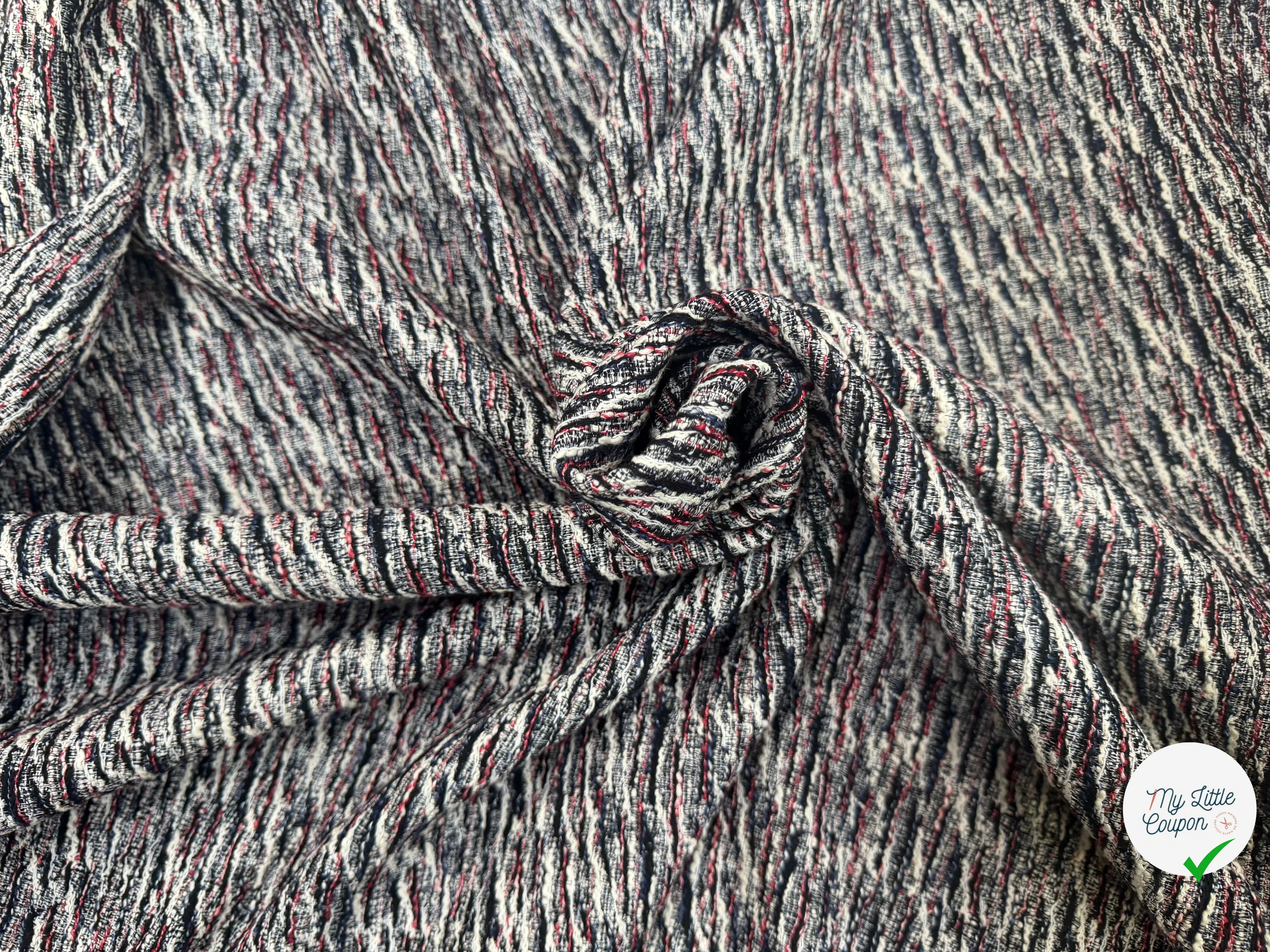 TWEED COTON MULCTILOR MI SAISON - My Little Coupon