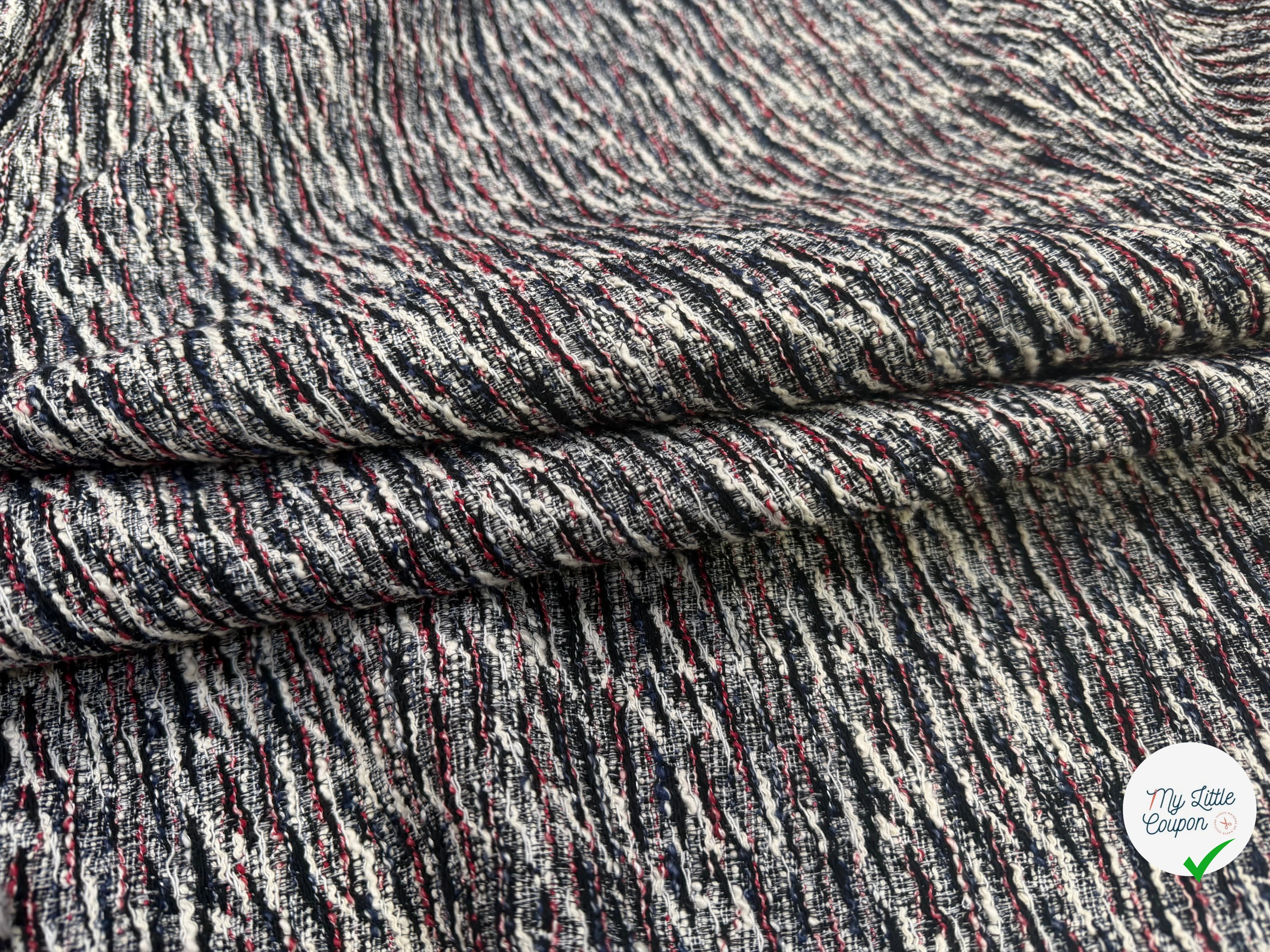 TWEED COTON MULCTILOR MI SAISON - My Little Coupon