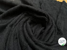 TWEED COTON NOIR GRUNG - My Little Coupon
