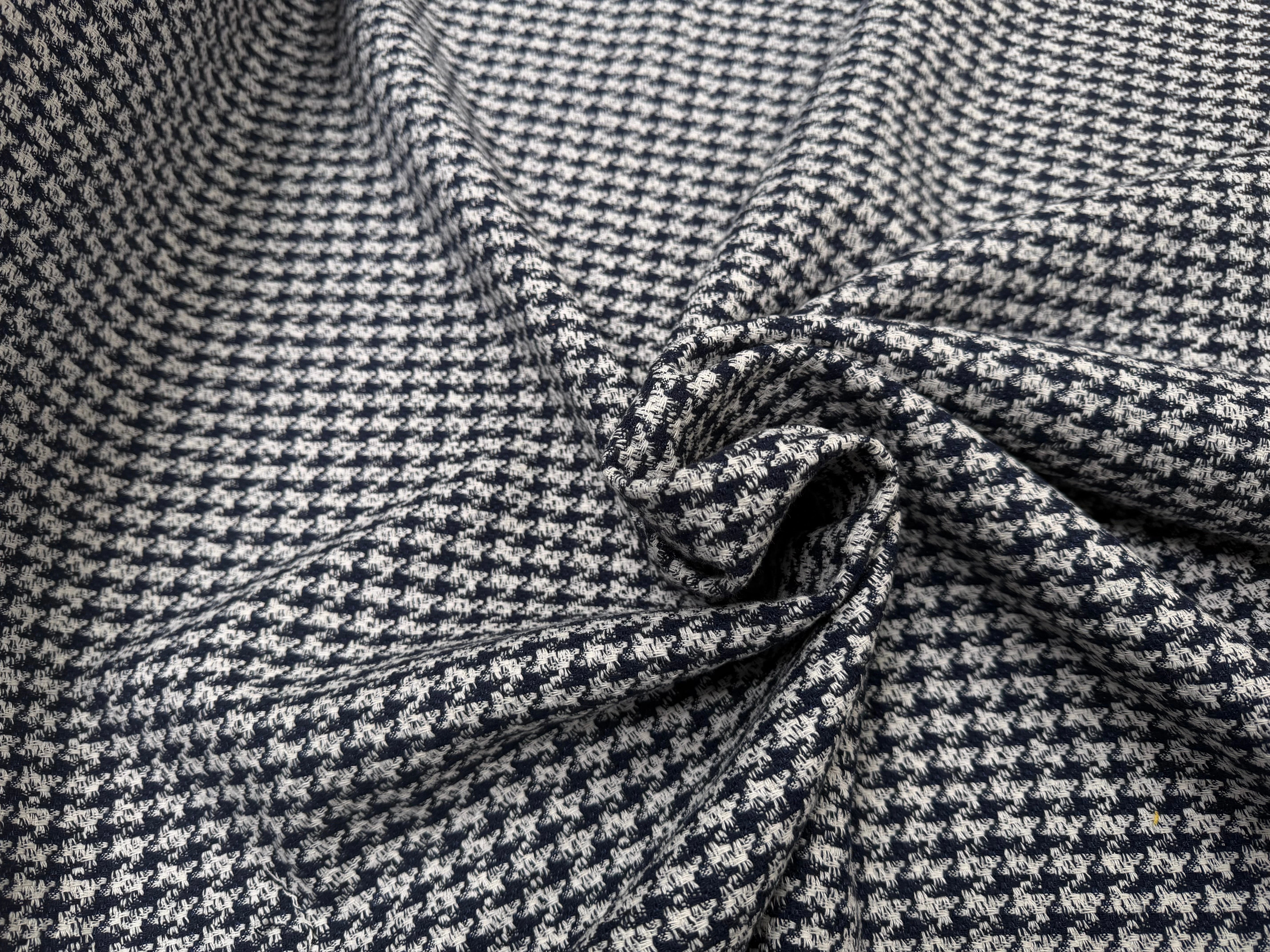 TWEED COTON PIED DE COQ - My Little Coupon
