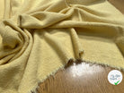 TWEED COTON PRINTEMPS JAUNE BÉBÉ UNI - My Little Coupon
