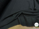 Tissu tweed de coton mi-saison noir