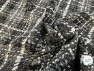 TWEED DE LAINE GRIS À CARREAUX BLANC ET NOIR PRESTIGE FRANCE - My Little Coupon