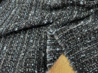 TWEED DE LAINE GRIS & BLUE 6% LUREX - My Little Coupon