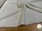 TWEED DE LAINE POLYAMIDE BLANC CASSÉ 63% LAINE - My Little Coupon