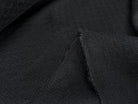 TWEED DE LAINE TEXTURÉ NOIR SUPERBE - My Little Coupon