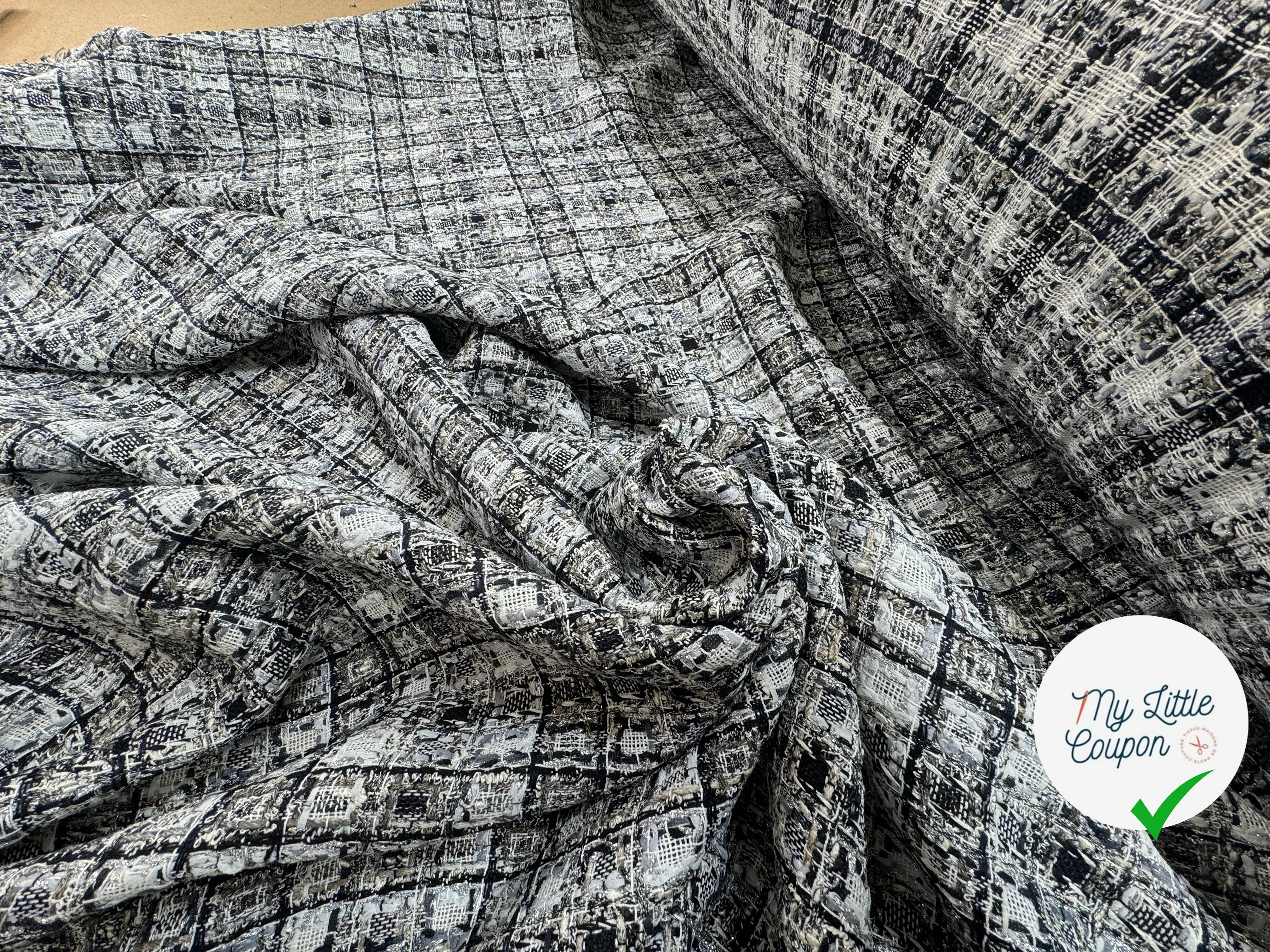 TWEED DE PRESTIGE FABRICATION FRANÇAISE - My Little Coupon