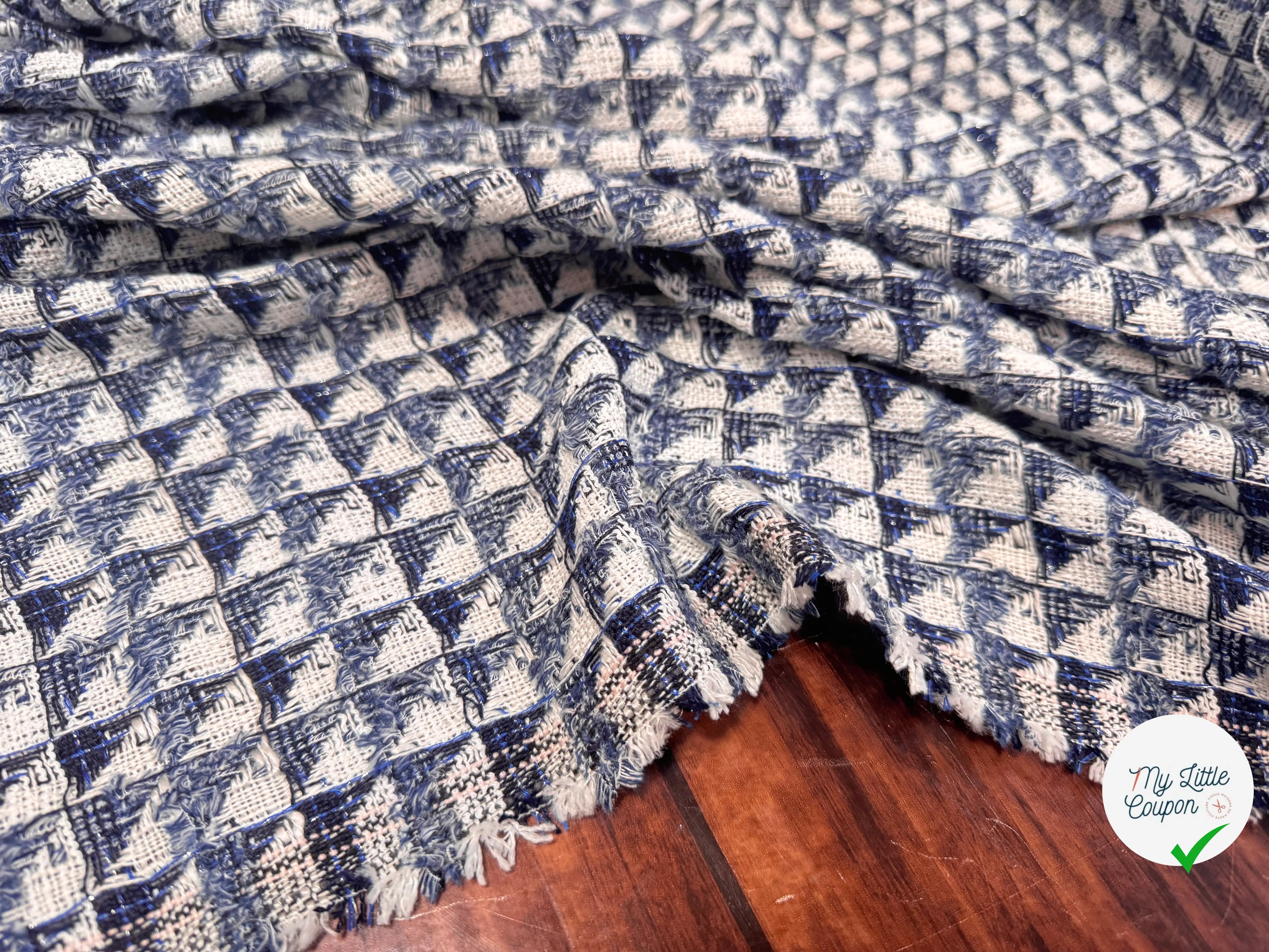 TWEED DE PRESTIGE FABRICATION FRANÇAISE - My Little Coupon