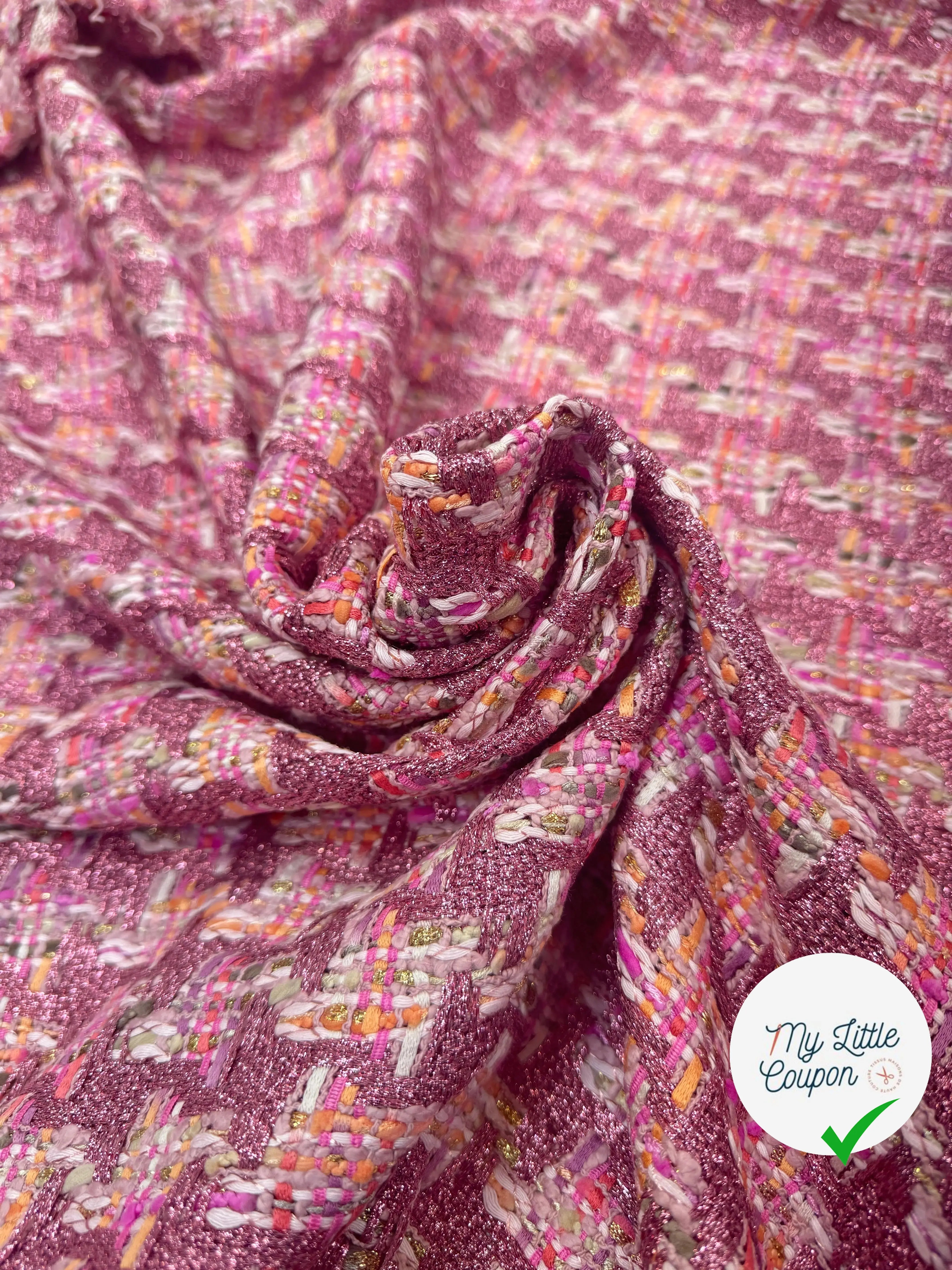 TWEED DE PRESTIGE MADE IN FRANCE PIED DE COQ - My Little Coupon