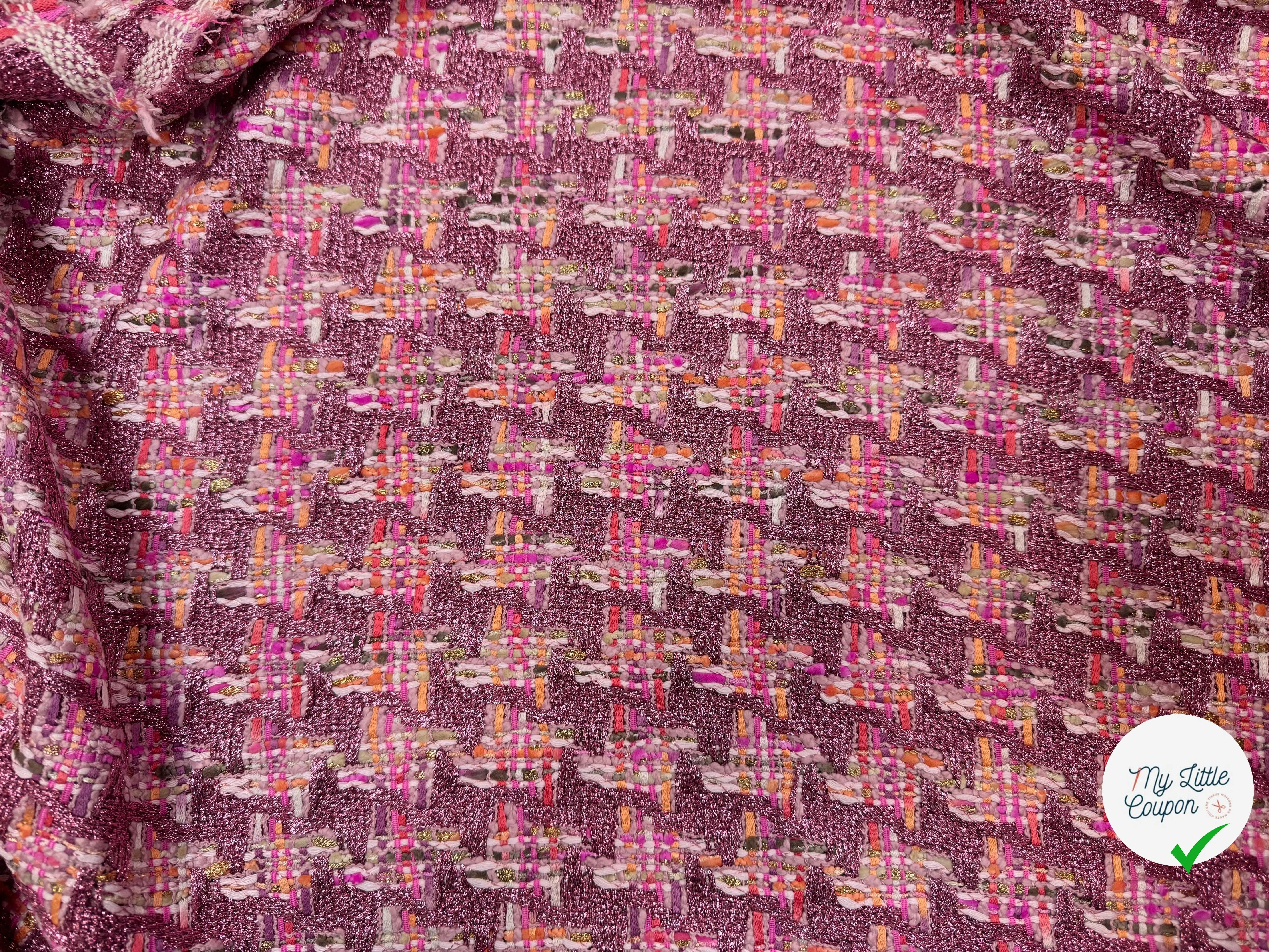 TWEED DE PRESTIGE MADE IN FRANCE PIED DE COQ - My Little Coupon