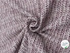 TWEED DE PRINTEMPS BORDEAUX ET ÉCRU - My Little Coupon - tissu - coudre