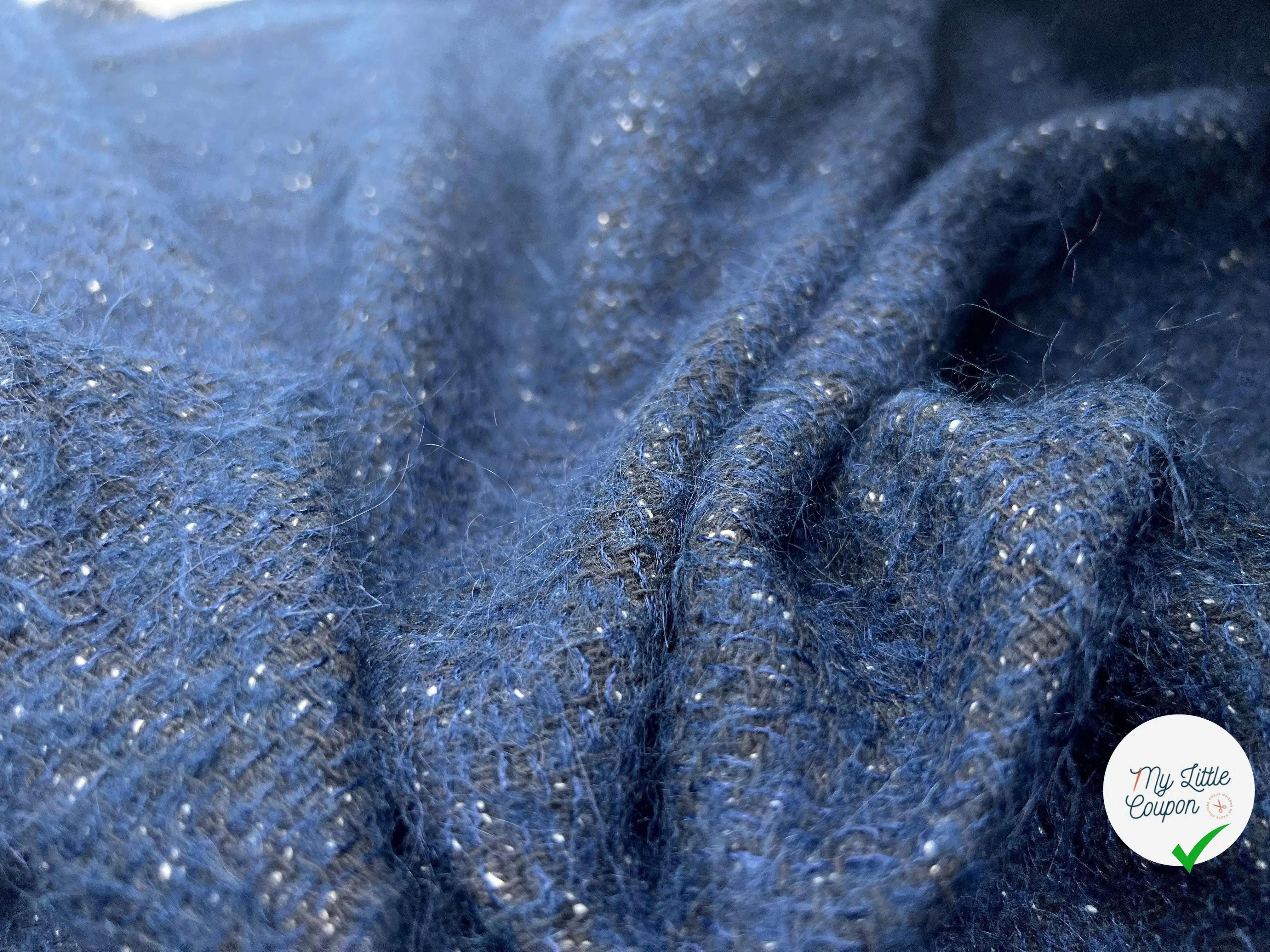 TWEED DE PRINTEMPS DARKNIGHT - My Little Coupon - tissu - coudre