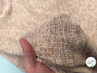 TWEED ÉTÉ COTON VISCOSE MIEL - My Little Coupon