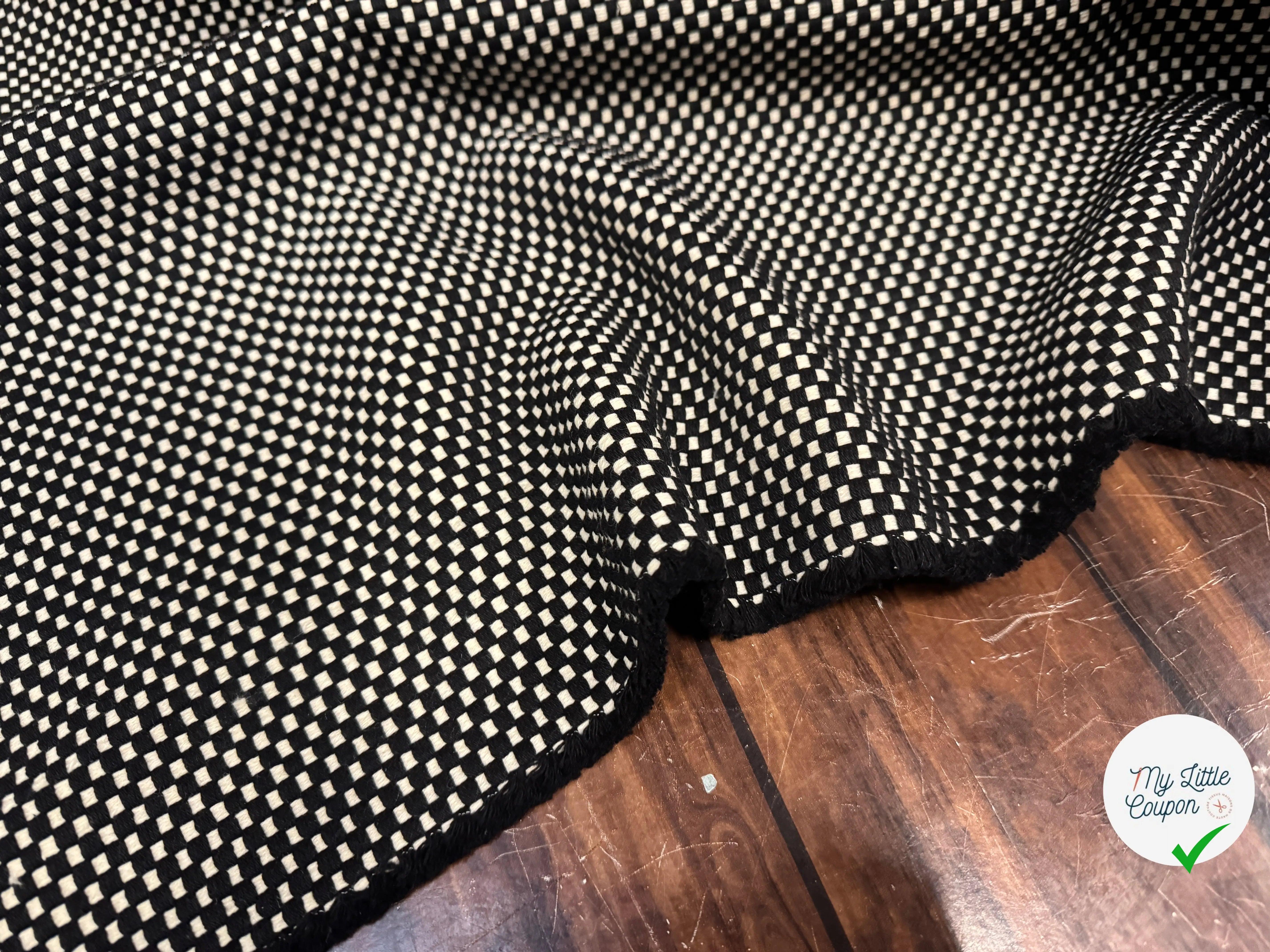 TWEED JACQUARD DAMIER - My Little Coupon