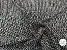 TWEED LAINE NOIR BLANC LUREX - My Little Coupon