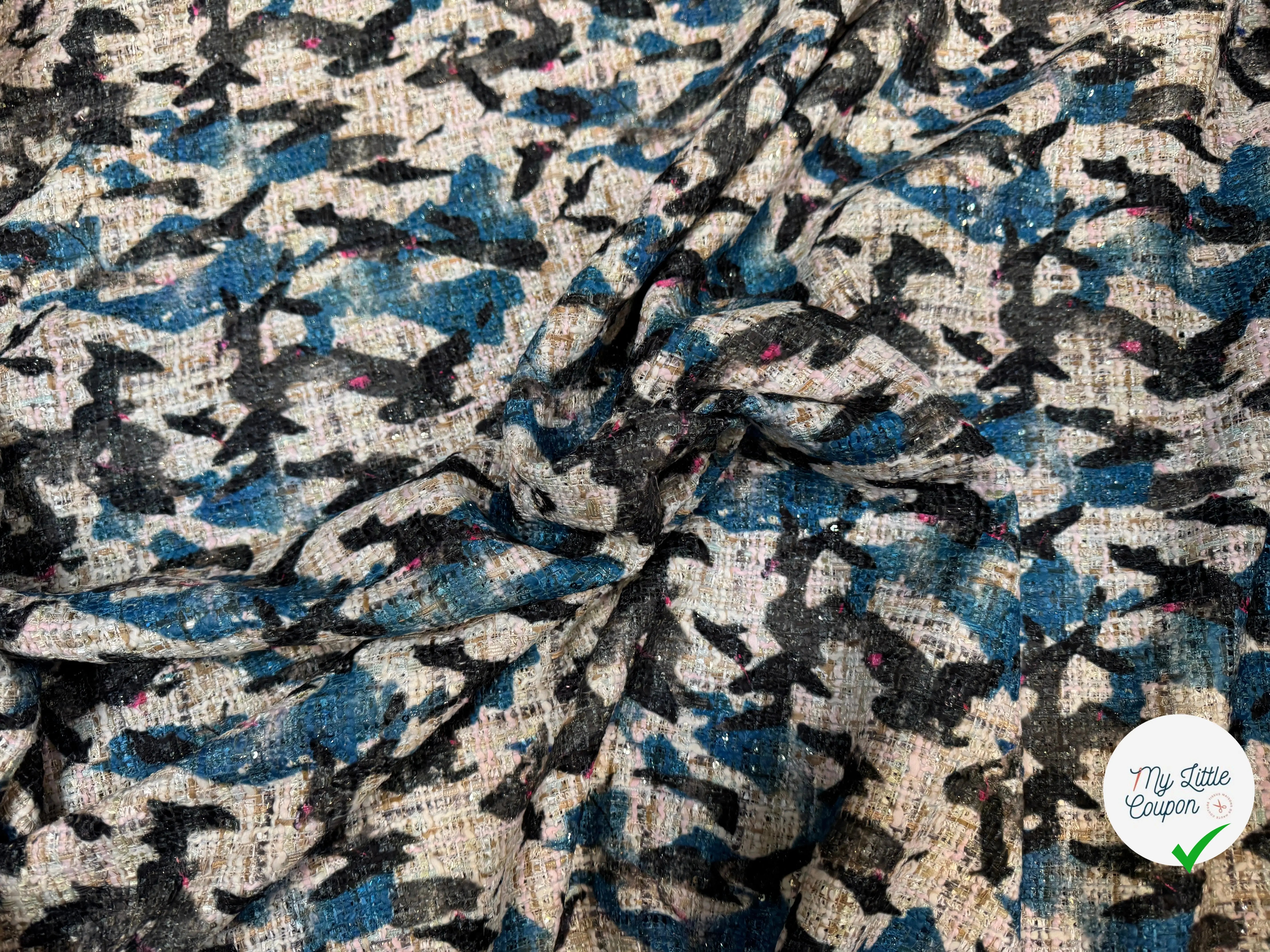 TWEED LUREX DE TACHES - My Little Coupon