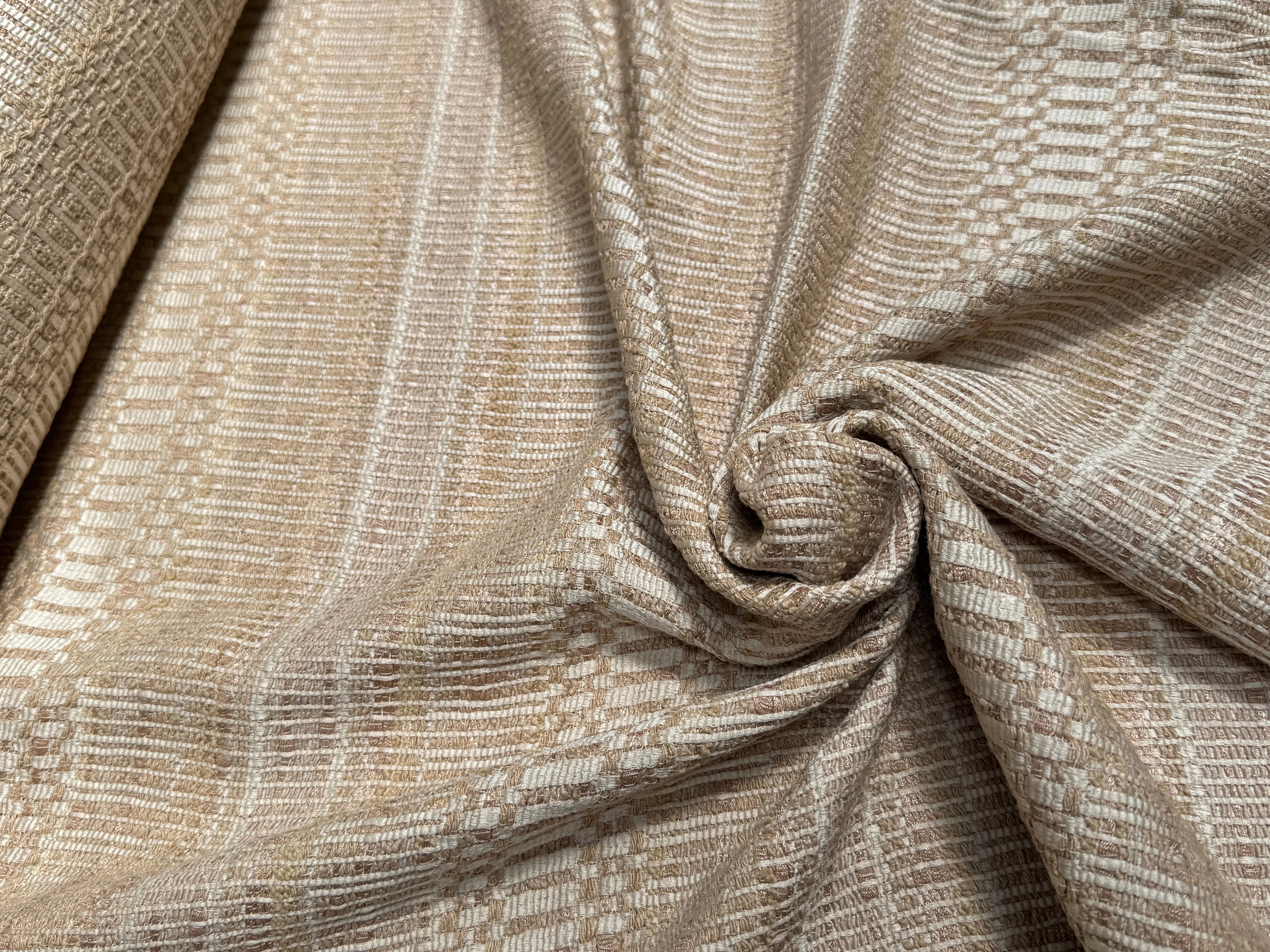 TWEED MI-SAISON 83% COTON BEIGE - My Little Coupon