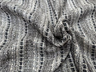 TWEED MI SAISON CHIC BLANC CASSÉ ARGENT - My Little Coupon