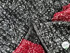 TWEED NOIR RUBIS - My Little Coupon