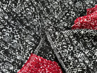 TWEED NOIR RUBIS - My Little Coupon