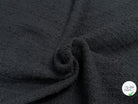 TWEED POLYCOTON PRESTIGE NOIR - My Little Coupon