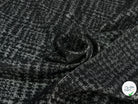 TWEED POLYLAINE ET LUREX NOIR ARGENTÉ - My Little Coupon
