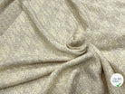TWEED PRESTIGE JAUNE VANILLE 90% COTON - My Little Coupon