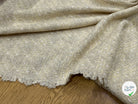 TWEED PRESTIGE JAUNE VANILLE 90% COTON - My Little Coupon