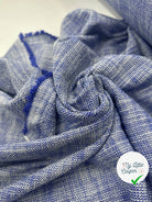 TWEED PRINTEMPS QUALITÉ COUTURE BLEU MLC INTERN