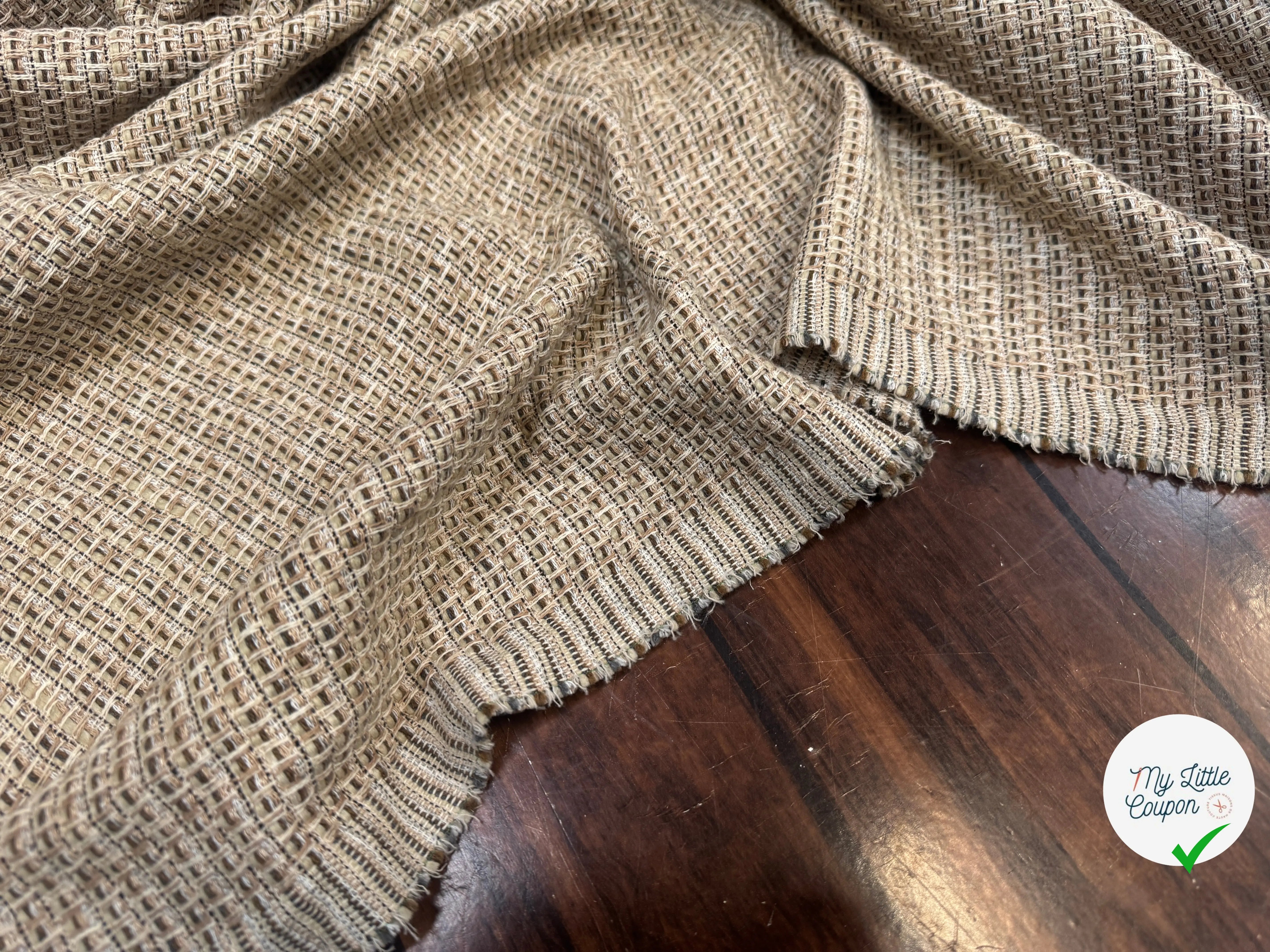 TWEED SHARP 80% COTON - My Little Coupon