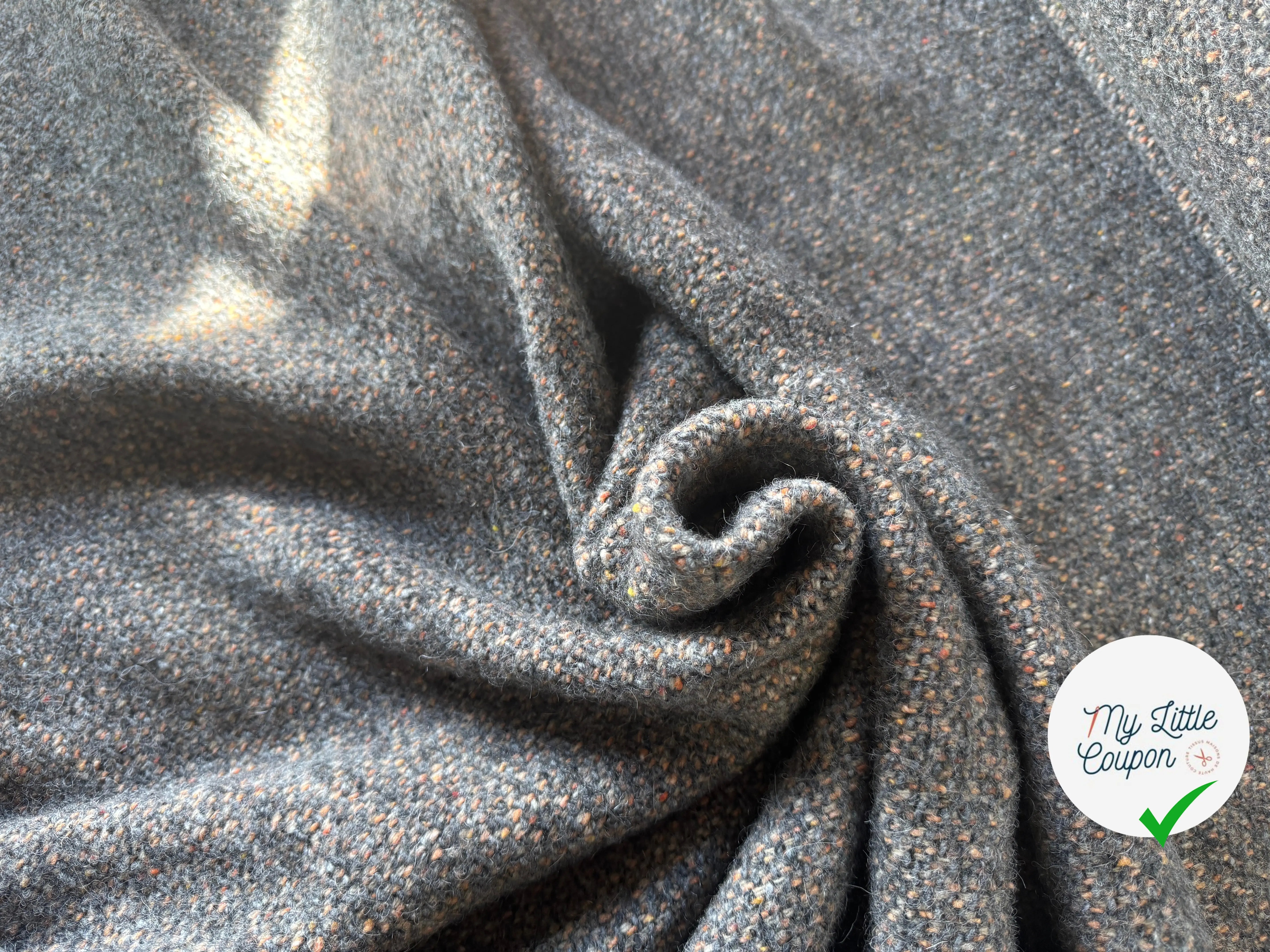 TWEED TAILLEUR BOUCLETTE DE LAINE SUBLIME 6% ALPAGA - My Little Coupon