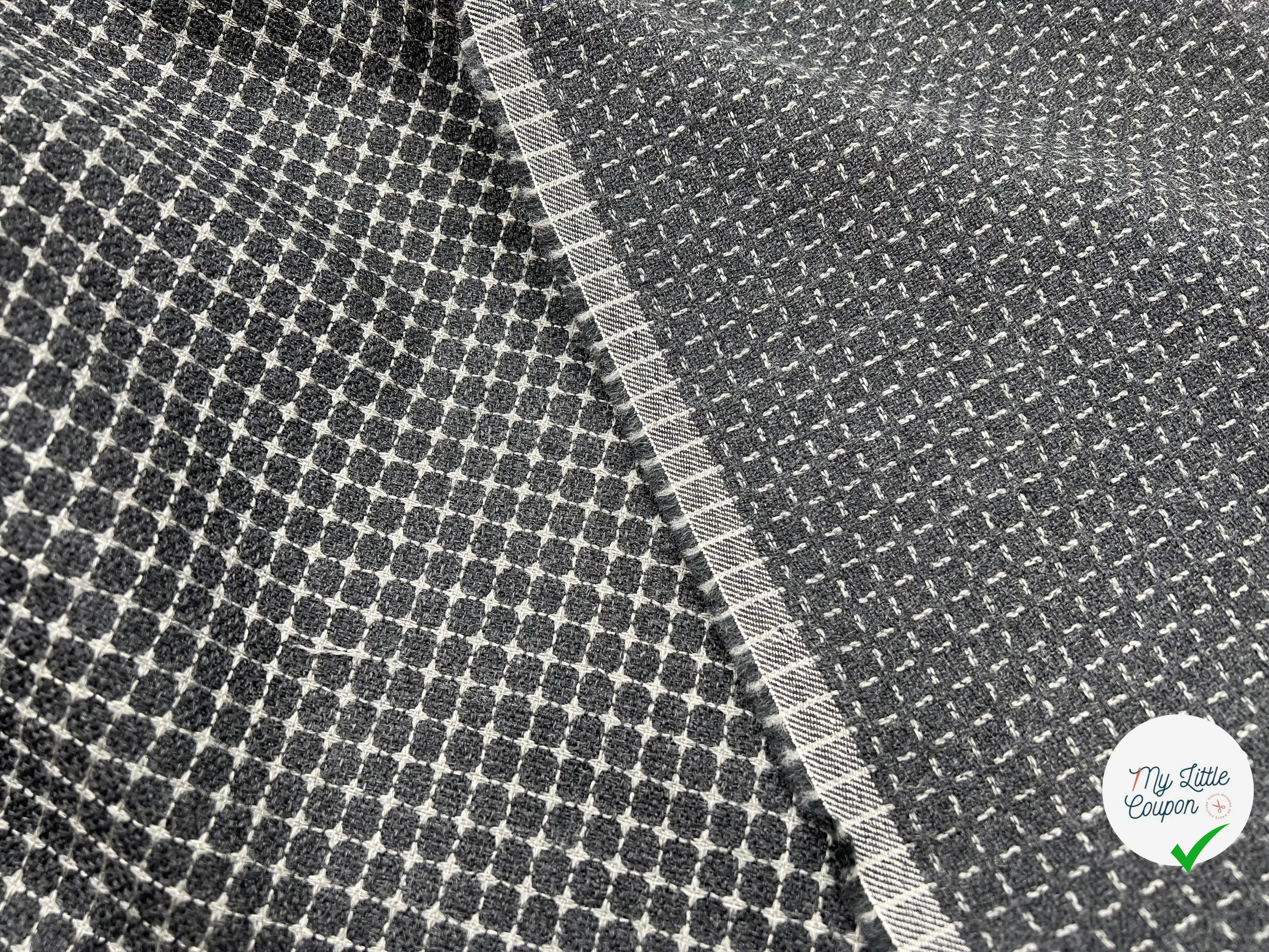 TWEED TAILLEUR PETITES ALVÉOLES - My Little Coupon - tissu - coudre