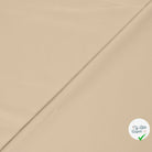 TWILL DE COTON LAVÉ BEIGE CLAIR - My Little Coupon