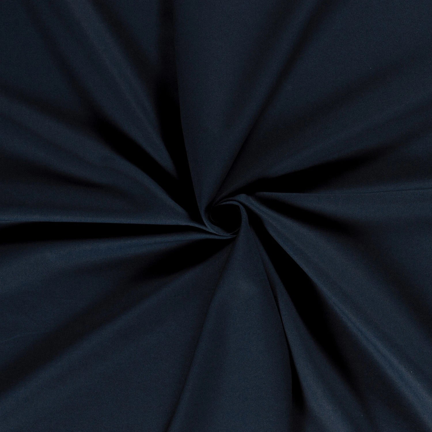 TWILL DE COTON LAVÉ BLEU MARINE - My Little Coupon