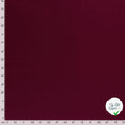 TWILL DE COTON LAVÉ BORDEAUX - My Little Coupon