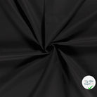 TWILL DE COTON LAVÉ NOIR - My Little Coupon