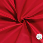 TWILL DE COTON LAVÉ ROUGE - My Little Coupon