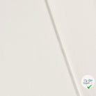 TWILL DE COTON STRETCH LAVÉ BLANC CASSÉ - My Little Coupon