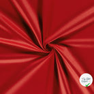 TWILL DE COTON STRETCH LAVÉ ROUGE - My Little Coupon