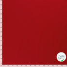 TWILL DE COTON STRETCH LAVÉ ROUGE - My Little Coupon