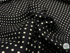 TWILL DE SOIE PETIT POIS VERT AMANDE - My Little Coupon - tissu - coudre