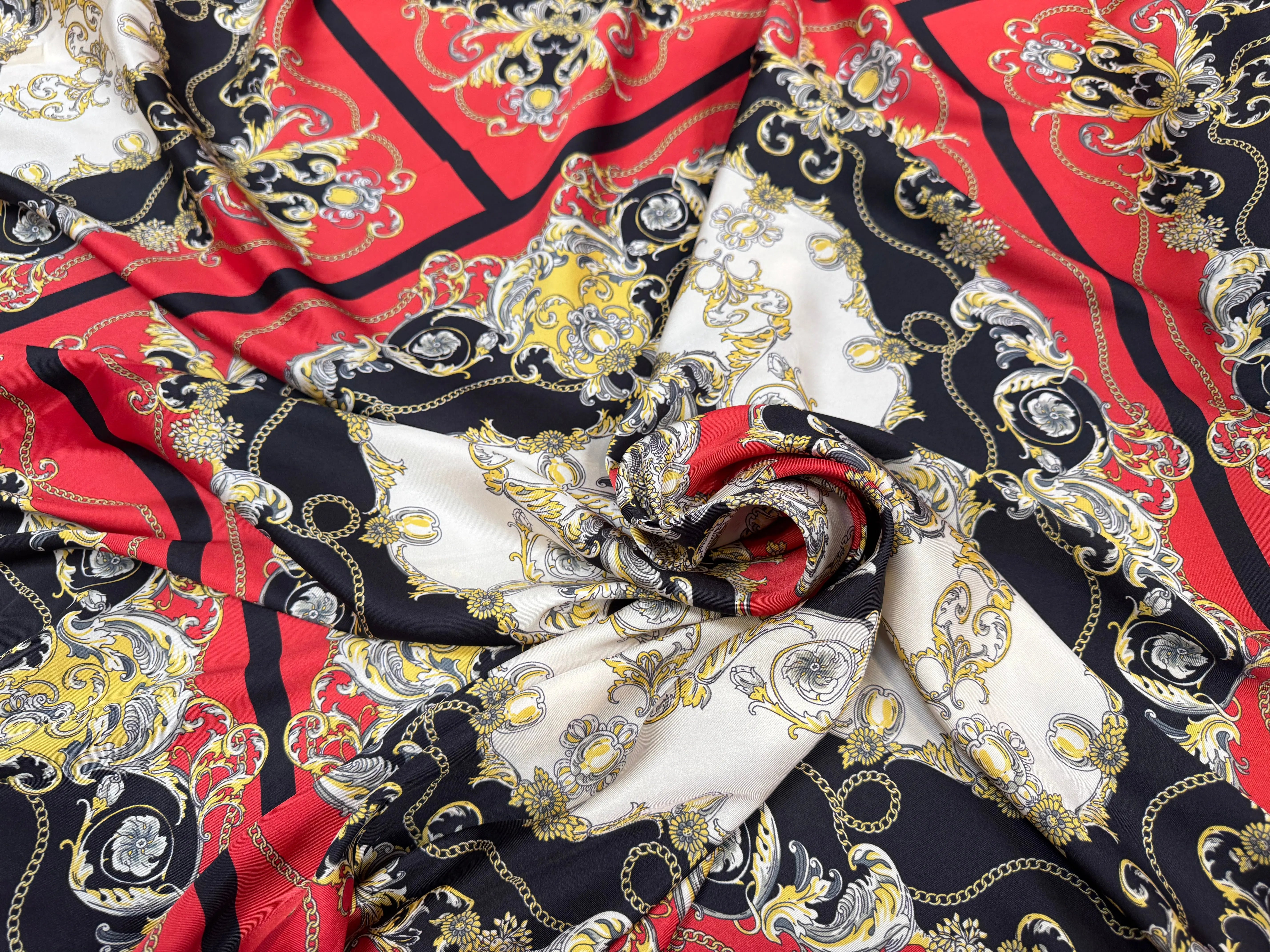 TWILL POLYESTER STYLE BAROQUE - My Little Coupon