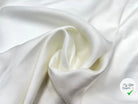 TWILL VISCOSE BLANC NEIGE - My Little Coupon - tissu - coudre