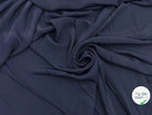 TWILL VISCOSE ÉLASTHANNE BLEU MARINE SOUPLE - coupon de tissu de 3 mètres - My Little Coupon - tissu - coudre