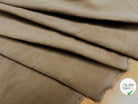 VELOURS 1000 RAIES CHEMISE COTON BEIGE FONCÉ - My Little Coupon