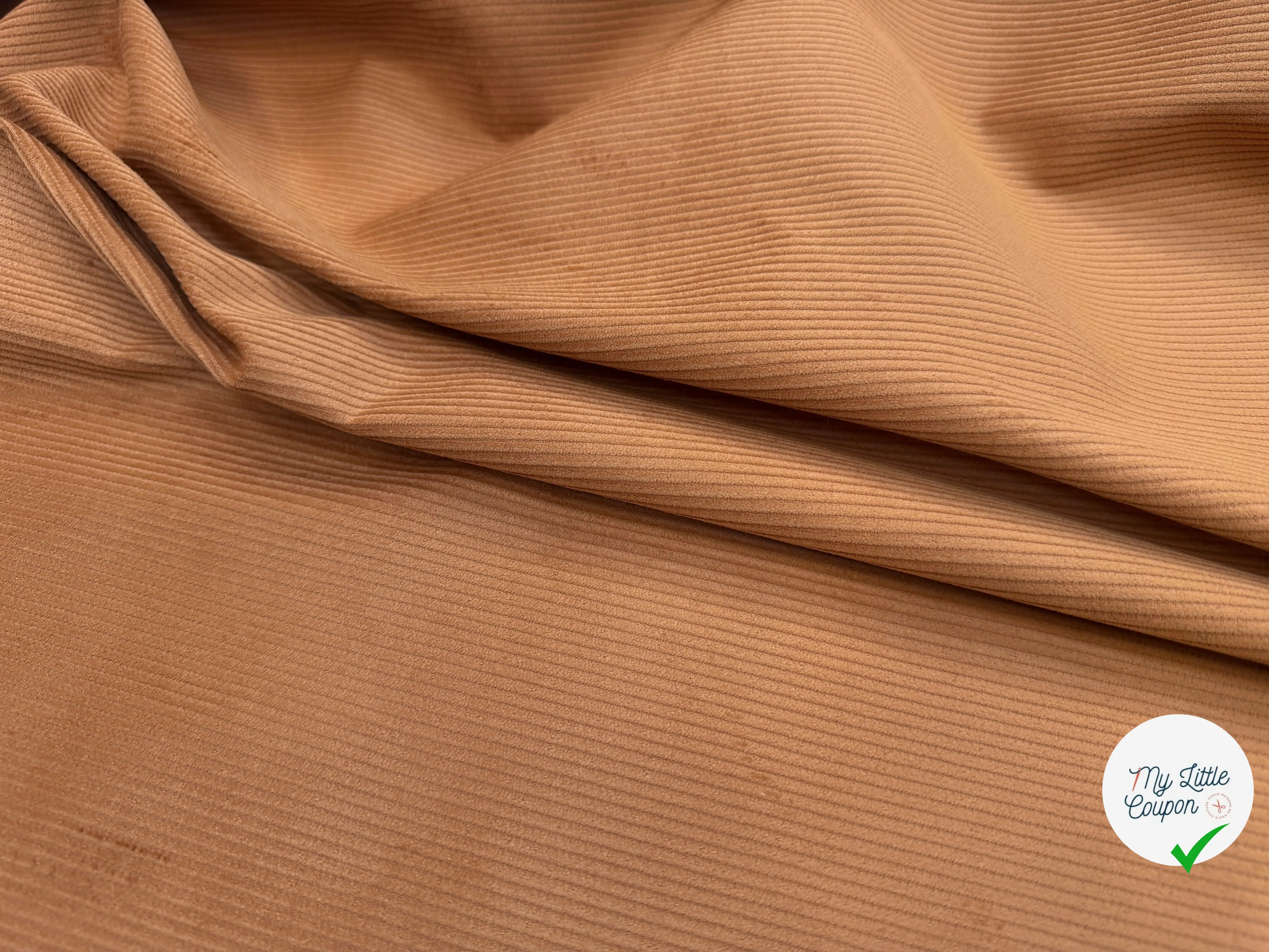VELOURS 500 RAIES UNI CAMEL 150 - My Little Coupon