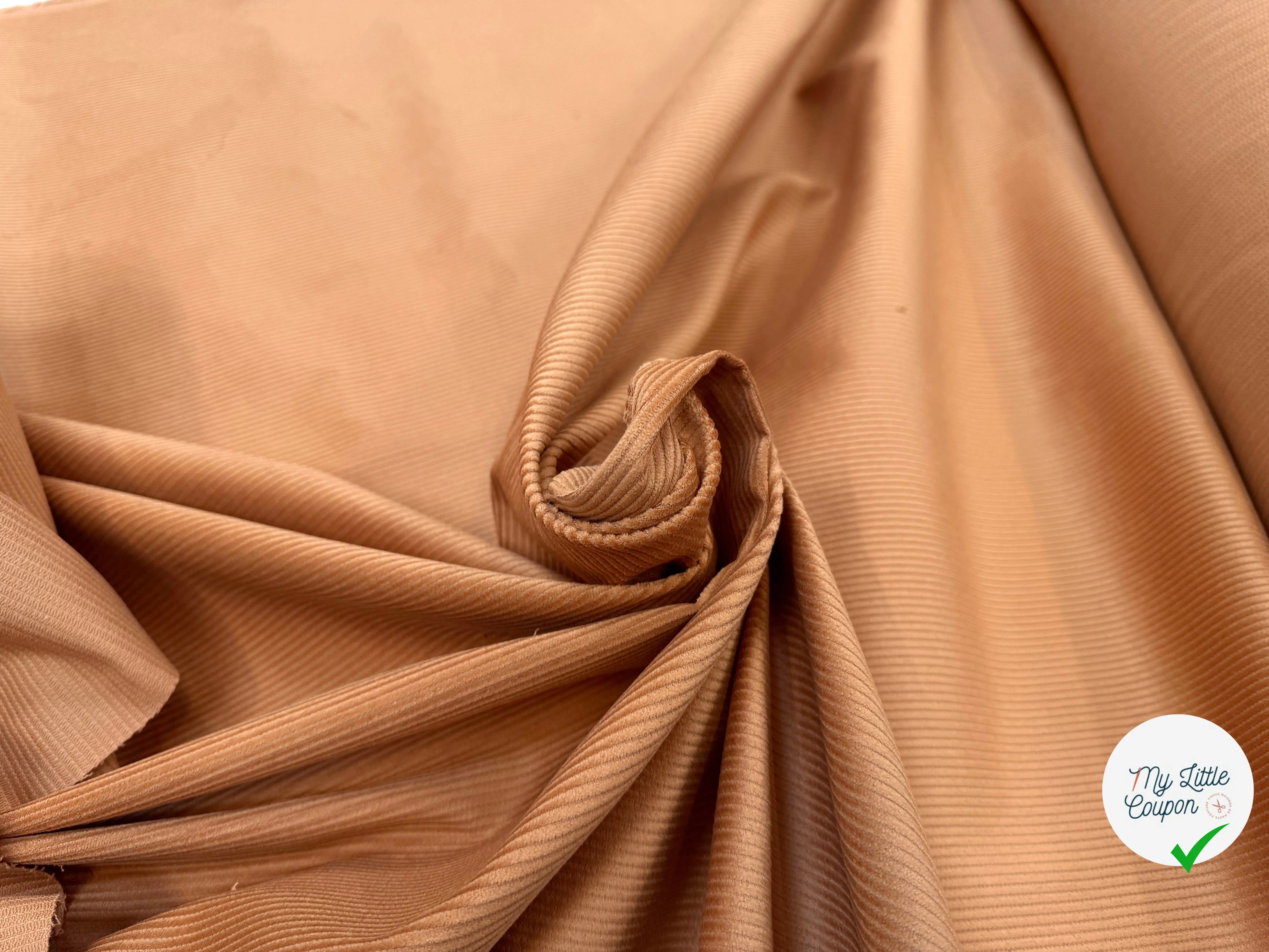 VELOURS 500 RAIES UNI CAMEL 150 - My Little Coupon